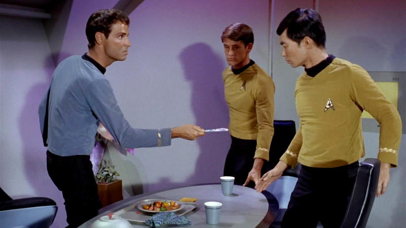 Illustration for article titled Sinner Repent! Star Trek Recap, S01E04: The Naked Time